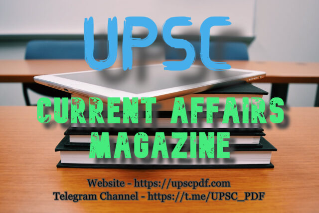 Current Affairs Magazine