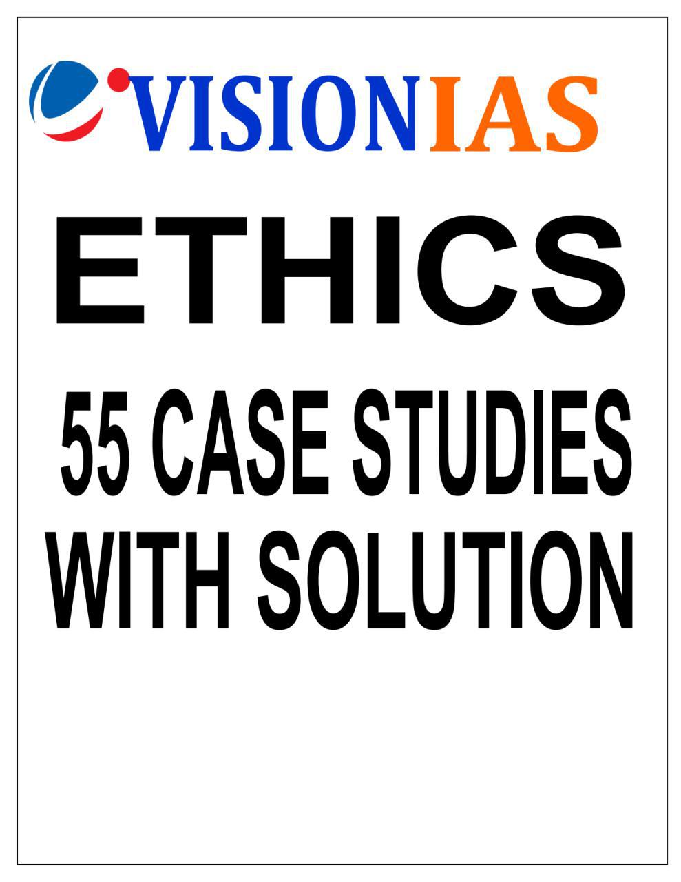ethics case study vision ias pdf