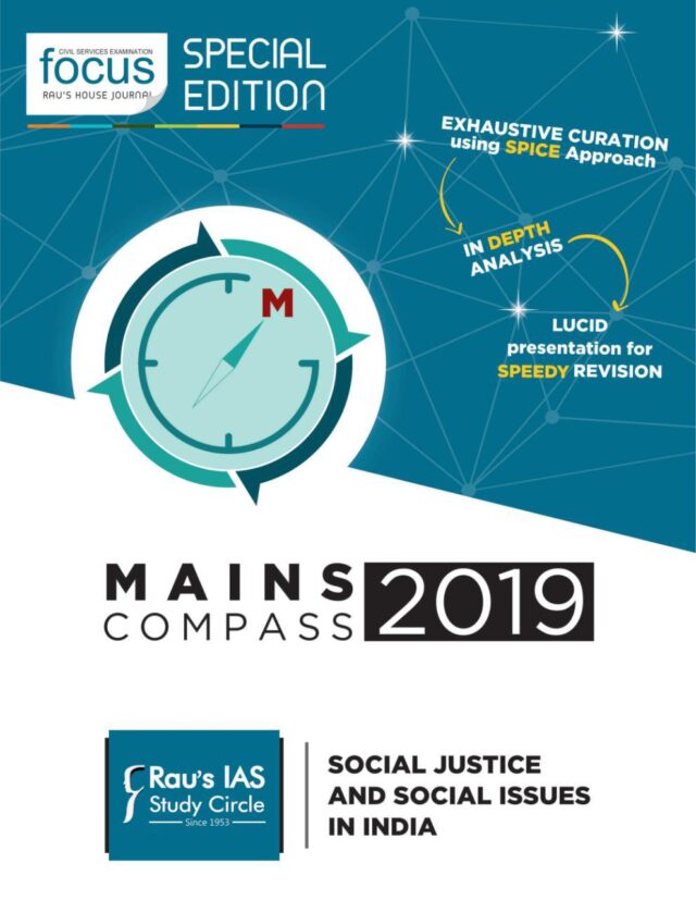 Raus IAS Mains Compass 2019 Social Justice and Social Issues PDF