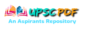 UPSC PDF
