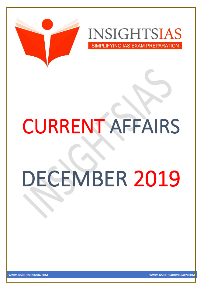 Insights IAS Current Affairs December 2019 