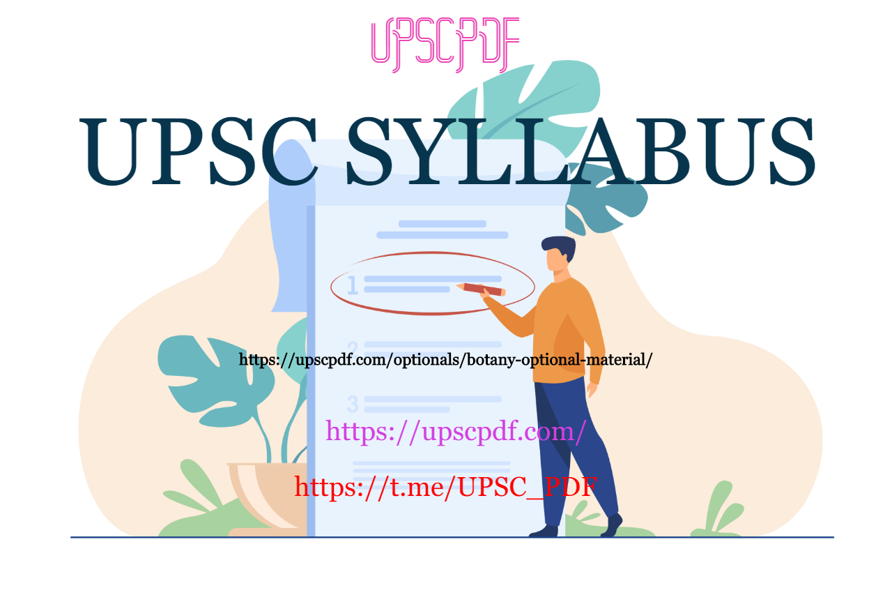UPSC syllabus