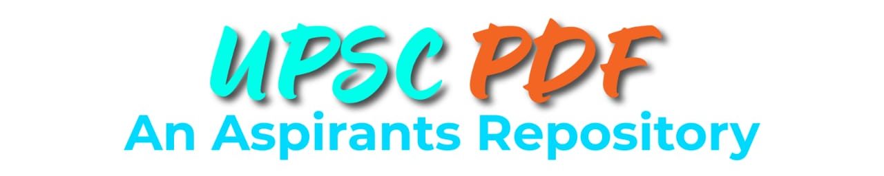 UPSC PDF
