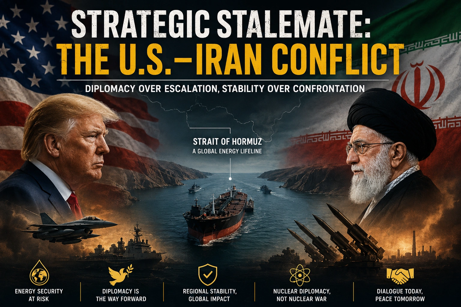 Strategic Stalemate in the U.S.–Iran Conflict: Why Diplomacy Matters | UPSCPDF Editorial Analysis