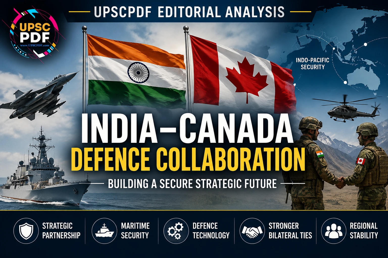 India–Canada Defence Partnership: Building Strategic Security in a Changing World : UPSCPDF Editorial Analysis
