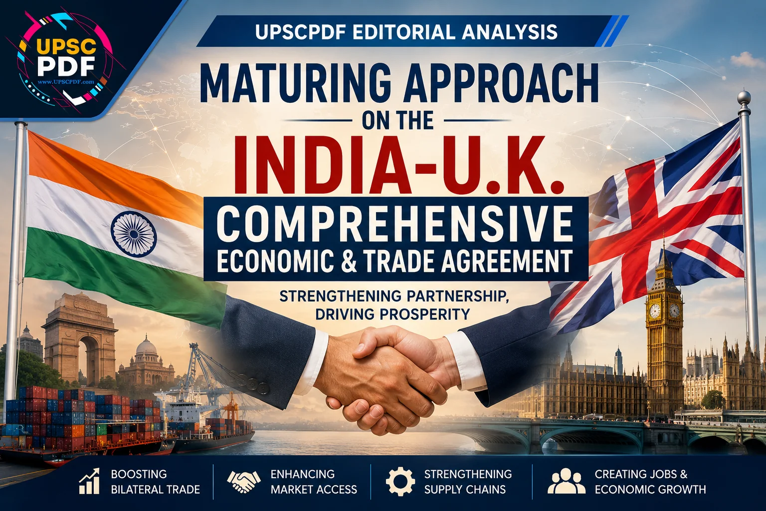 India-U.K. Trade Pact and India’s Evolving Economic Diplomacy : UPSCPDF Editorial Analysis